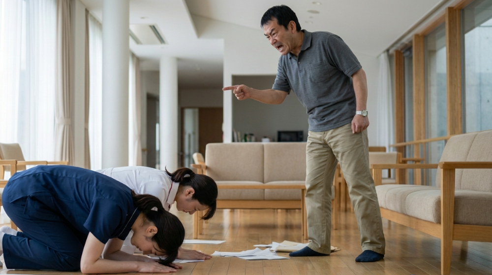 精神的に追い込まれる介護ハラスメントの具体例