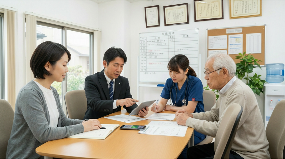 ケアマネジメントプロセス別のAI活用シチュエーション