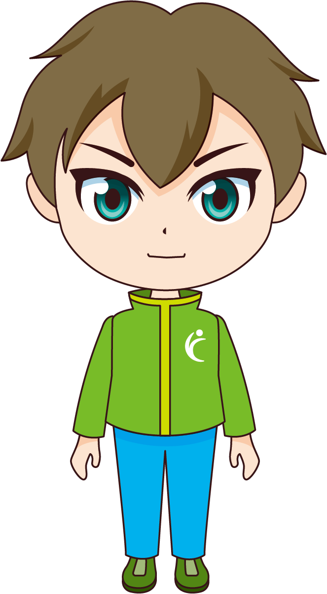 四葉つむじ｜知的な少年キャラクター