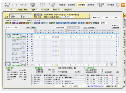 実績管理