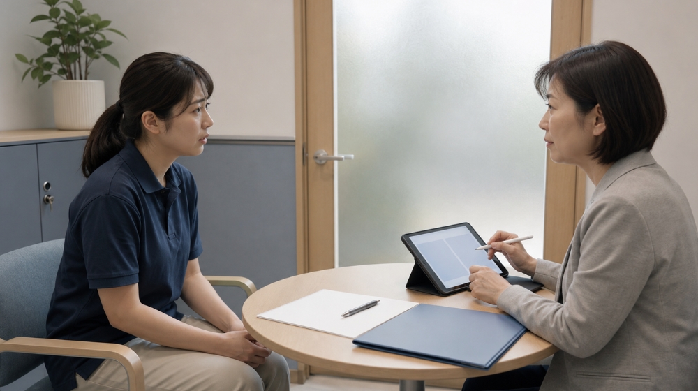 事業所内の相談窓口と記録様式の整備
