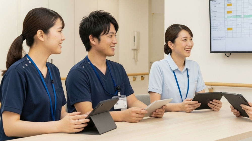 介護ICT導入による主な4つのメリット